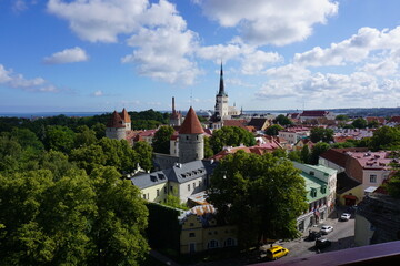 Tallinn Oldtown roofs