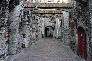 A passage in Tallinn Oldtown