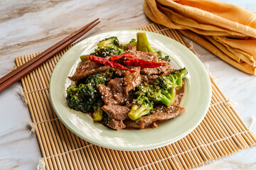 Szechuan Beef and Broccoli