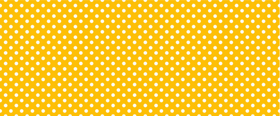 Orange, polka dot jersey pattern. Pois, polka dots memphis style. Flat vector seamless dotted pattern. Vintage, abstract geometric wallpaper or banner. Christmas ( xmas ). Point, round signs. - obrazy, fototapety, plakaty