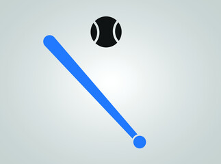 Baseball icon. Sport icon vector 
