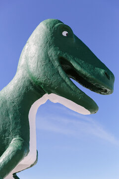 Happy tyrannosaurus rex