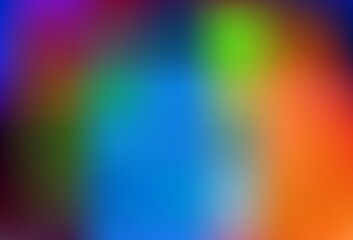 Dark Multicolor vector abstract bright texture.