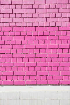 pink wall