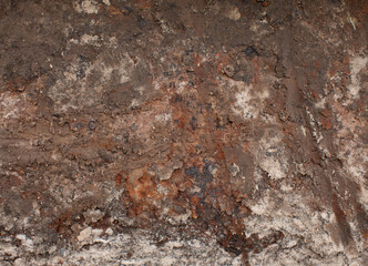 Texture of rough metal - cast old iron.