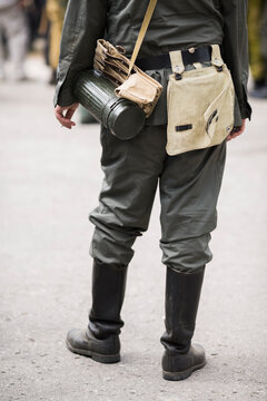 german warrior of World War 2 (reconstruction)