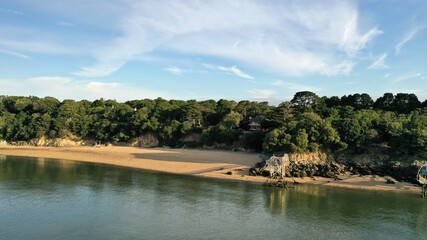 Fototapeta premium plages de Saint-Nazaire et ses carlets