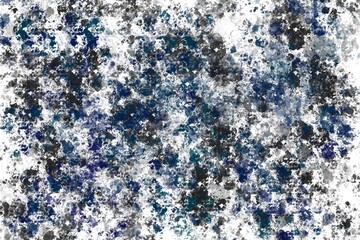 Abstract Multicoloured Paint Splash Background 