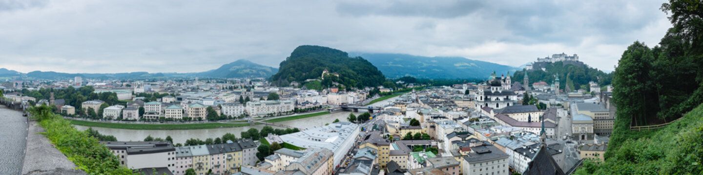 Panorama of Salzburg