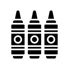 baby toy related baby toy color markers with caps for kids vectors in solid design,