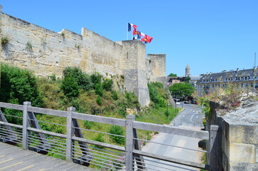 Château Ducal de  Caen (Calvados - Normandie - France)