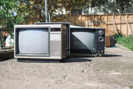 Vintage Analogue TV Graveyard