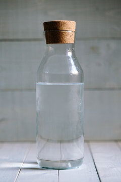 Bottle of fresh water
