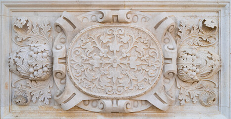 Relief at the church of St. Blaise