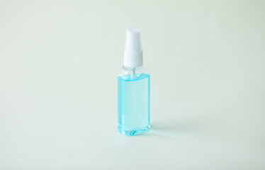 Alcohol gel sanitazer ,spray liquid cleaning hand for prerentive measures against coronavirus (Covid-19).