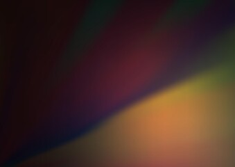 Dark Multicolor, Rainbow vector abstract blurred template. Colorful illustration in abstract style with gradient. The template for backgrounds of cell phones.