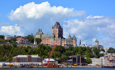 Chateau Frontenac is a grand hotel. It was designated a National Historic Site of Canada in 1980,...