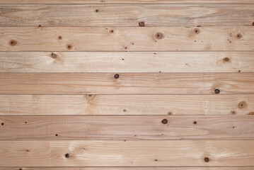 Obraz premium Texture of wooden board. Yellow lacquered table top. Old shabby lacquered board.