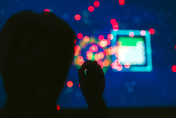 Playing interactive video game