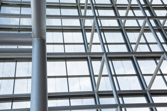 Iron pipes at right angles