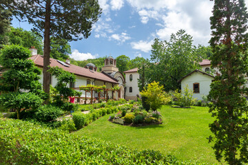 Fototapeta na wymiar Divotino Monastery dedicated to Holy Trinity, Bulgaria