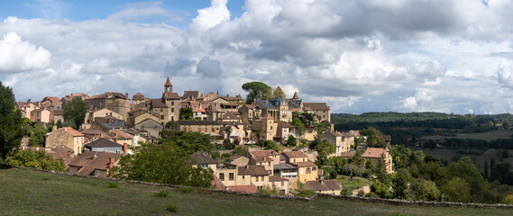 Village de Belvès en Dordogne