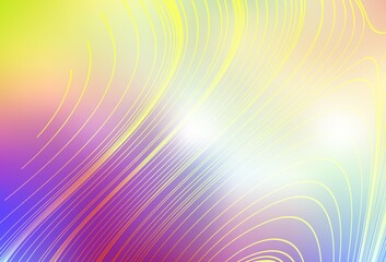 Light Multicolor vector abstract layout.