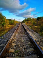 railway in the countryside