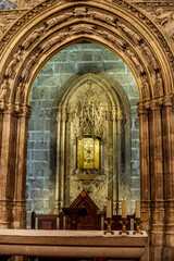 Fototapeta na wymiar interior of a beautiful church and arch