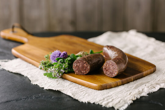 Black pudding (blood sausage)