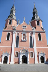 Fototapeta na wymiar Sankt-Salvator-Basilika in Prüm / Eifel