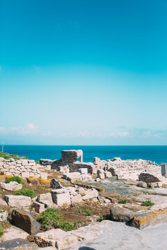 The ancient town of Tharros, Sardinia - Italy