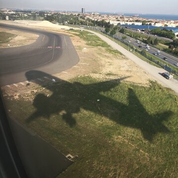 Landing in Istanbul