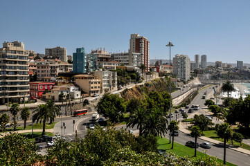 Fototapeta na wymiar view of Viña del Mar, Chile