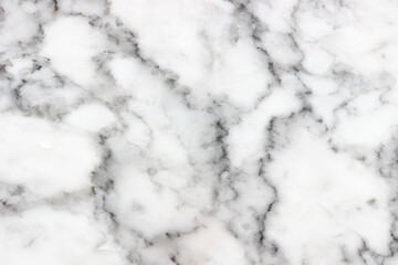 White marble texture background pattern with high resolution.