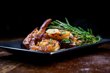 Portuguese Garlic Shrimp