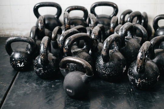 Kettlebells At The Gym