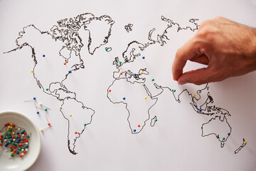 Places I have visited map