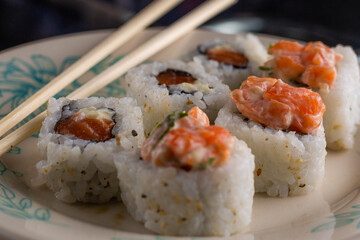 food, meal, rice, shrimp, seafood, dinner, vegetable, dish, cuisine, chicken, salad, plate, gourmet, fried, pork, healthy, delicious, vegetables, thai, lunch, meat, prawn, spicy, fish, green