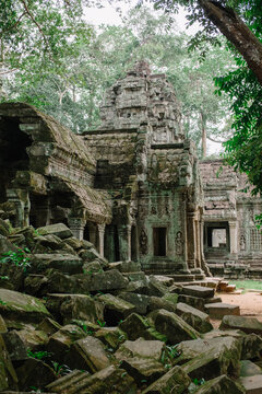 Ta Prohm Temple, aka Tomb Raider Temple, Siem Reap, Cambodia