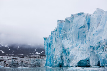 Monacobreen Glacier, Svalbard, Norway