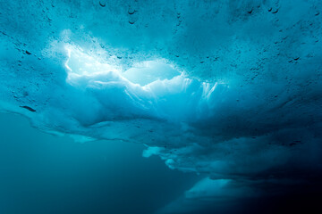 Underwater Iceberg, Svalbard, Norway