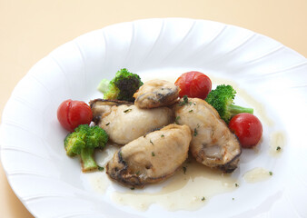 
牡蛎のバターソテー