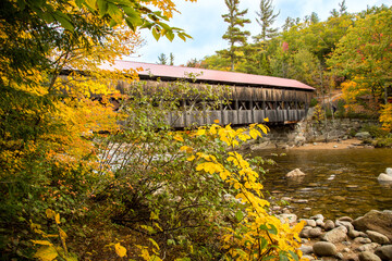 Albany covered bridge, White Mountain National Forest, just west of Conway and Albany, New hampshire