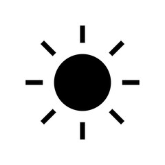 Sun icon