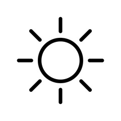 Sun icon