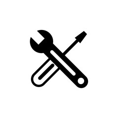 Spanner and screwdriver icon