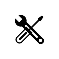 Spanner and screwdriver icon