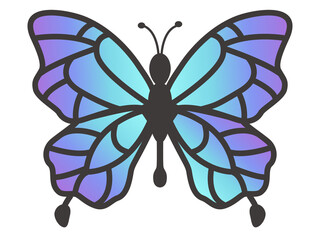 蝶_ベクター