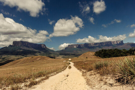 View from way to Roraima - Venezuela, South America